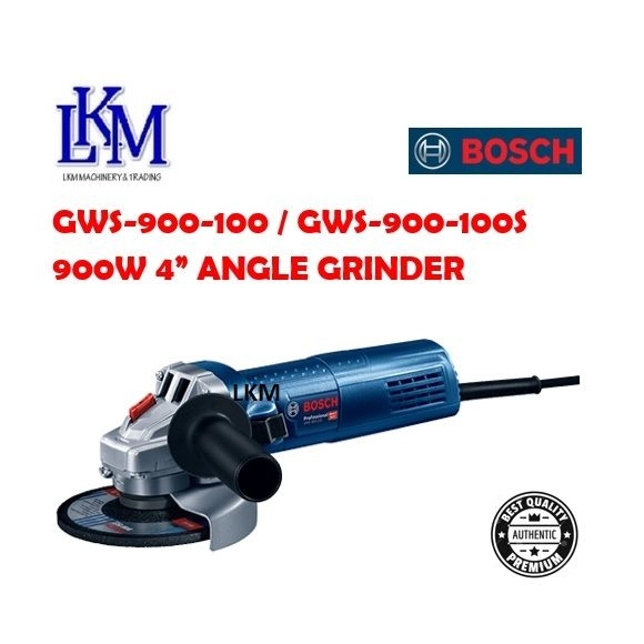 [BOSCH] GWS 900-100 / GWS 900-100S 900W 4" 100MM ANGLE GRINDER