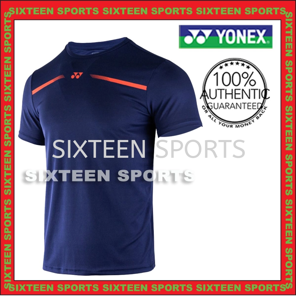 Yonex Round Neck T-Shirt 2529 (SWAN BLACK) / (NAVY)
