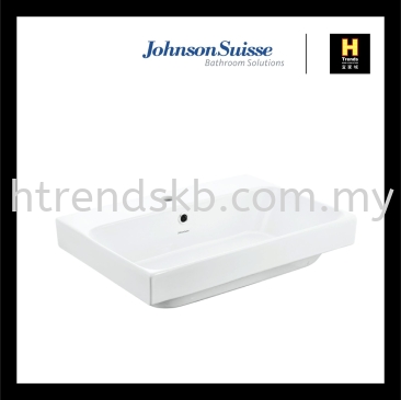 Johnson Suisse Gemelli Rectangular 550 Semi-insert Basin ( WBAAGM131WW)