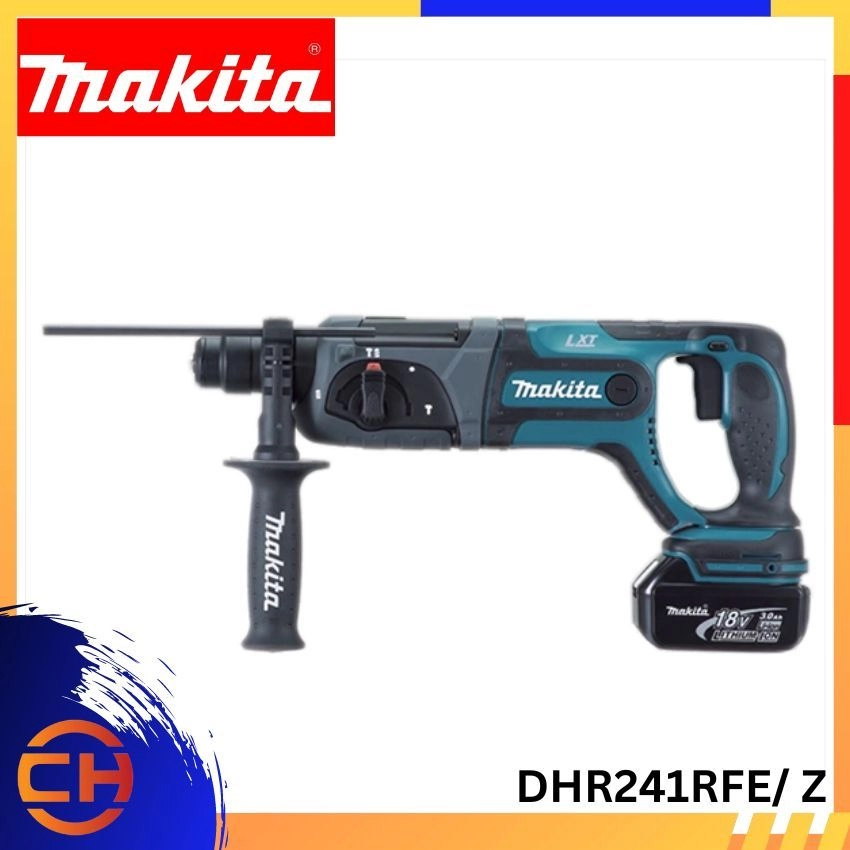 Makita DHR241RFE/ Z 20 mm (13/16") 18V Cordless Combination Hammer