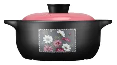 COLOR KING 3233-6000ml SHANGCHU Ceramic Stock Pot Pink