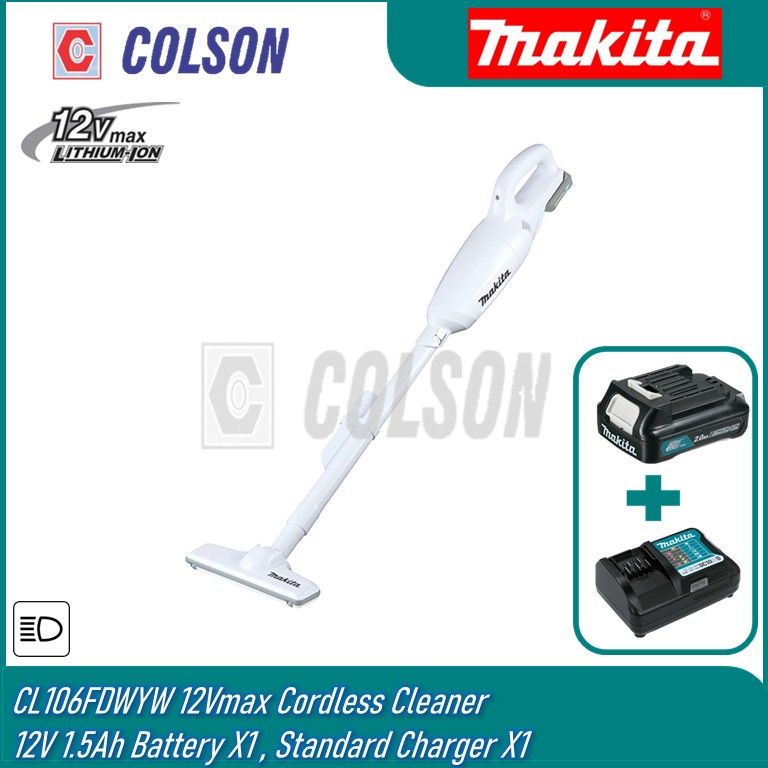 MAKITA CL106FDWYW 12Vmax Cordless Cleaner