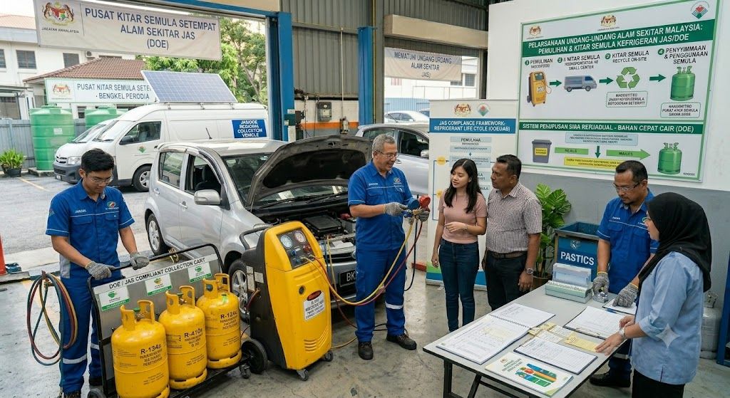 sustainable refrigerant recycling Malaysia