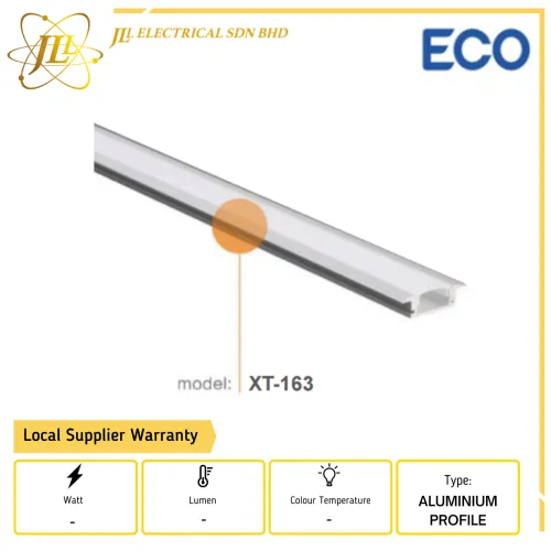 ECOXT-163 LINE LAMP SERIES ALUMINIUM PROFILE FOR LED STRIPLIGHT