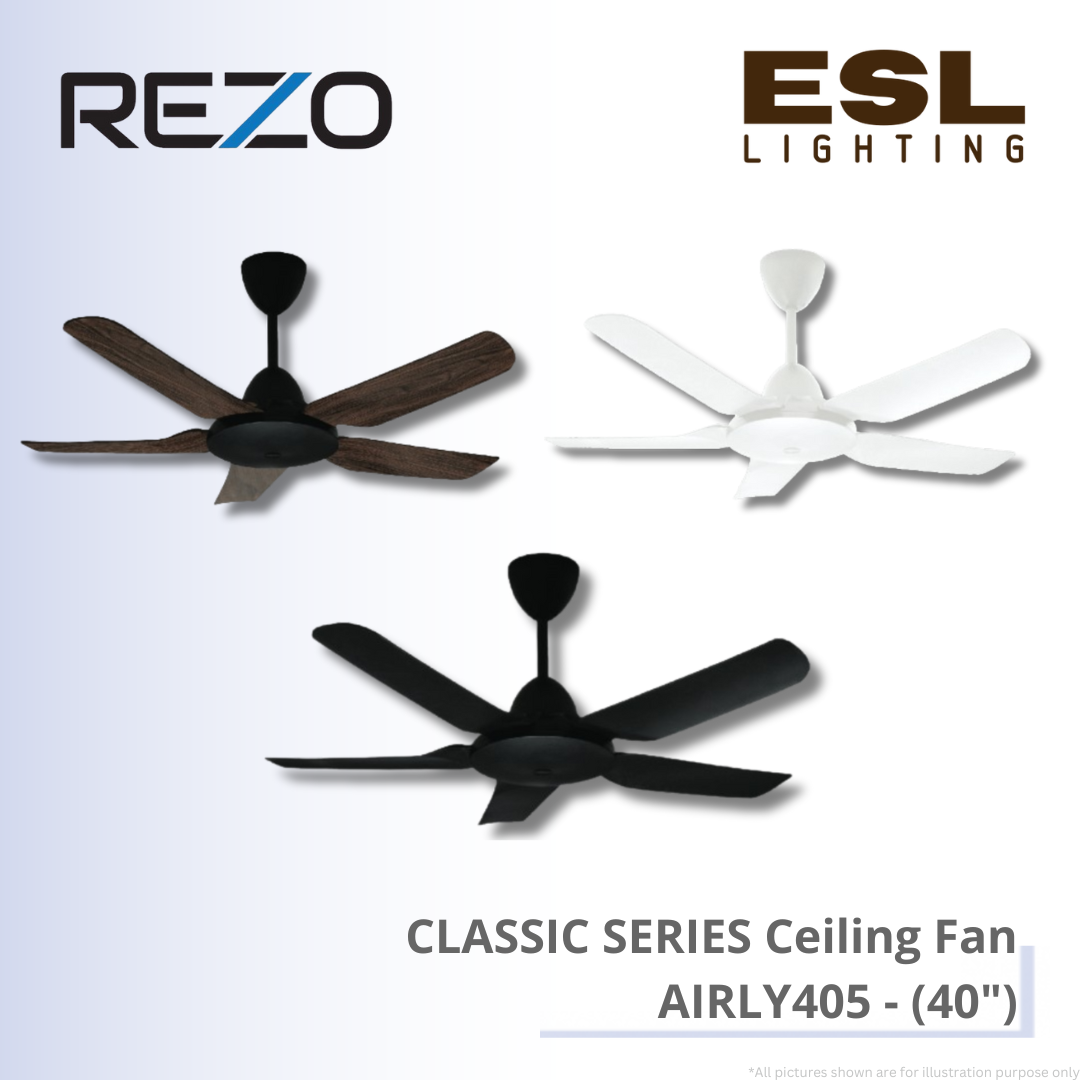REZO CLASSIC SERIES Ceiling Fan AIRLY405 - 40"