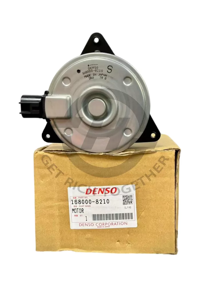 DENSO FAN MOTOR 168000-8210 OEM 221HN-849D0 FOR HINO LORRY ZM300 24V ( 2 PIN )