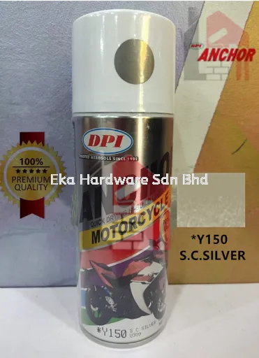 Anchor Spray Paint Yamaha Color (Y150* S.C.Silver Gold)-400ml