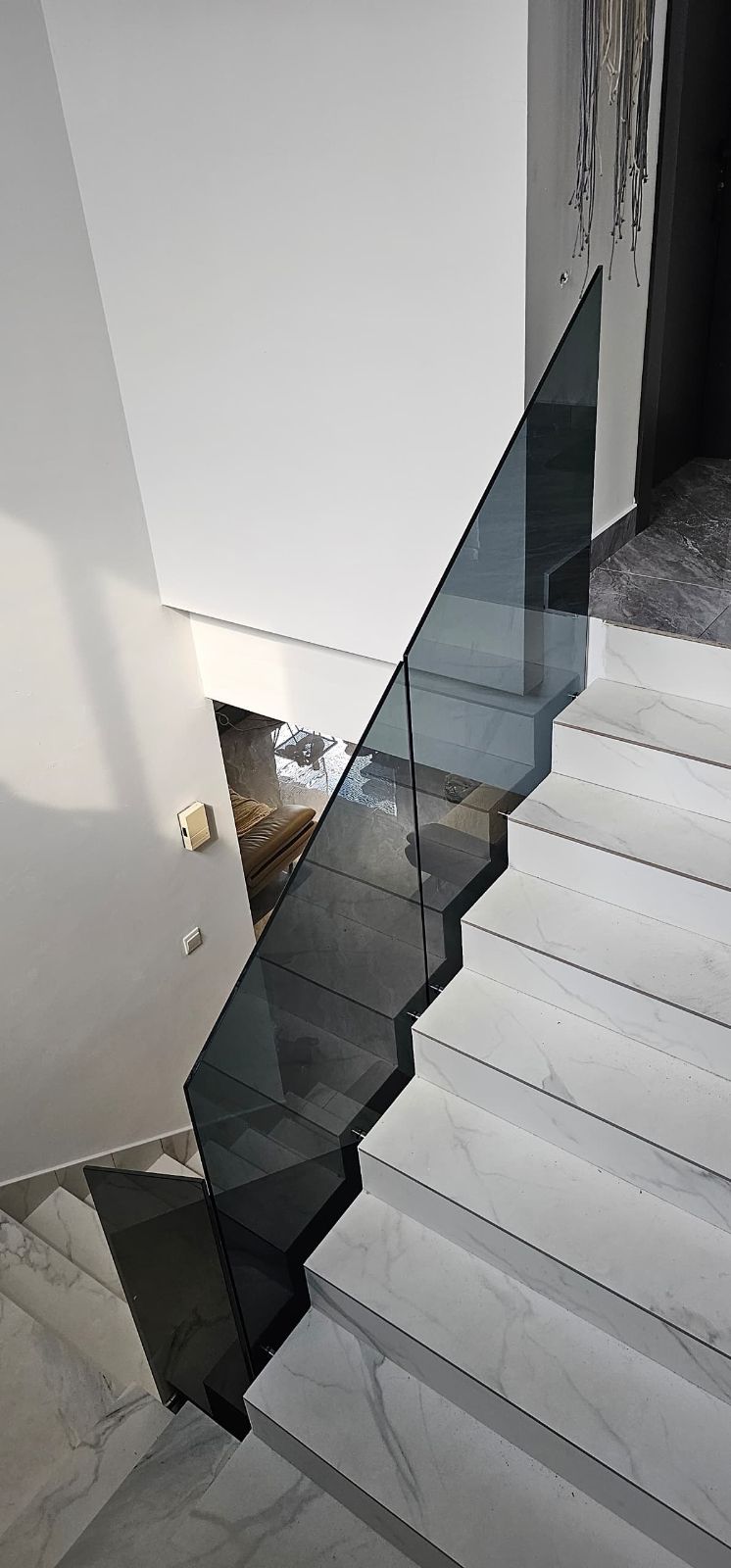 Staircase Glass Railing
