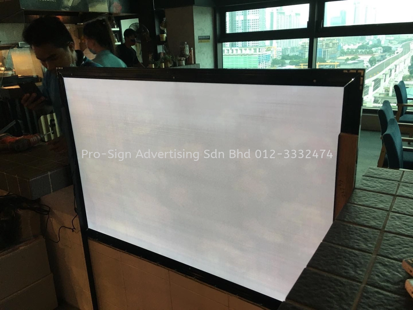 SLIM LIGHTBOX & MAGNETIC LIGHTBOX (IZAKAYA 13, 2022, HALLAWAY KL)