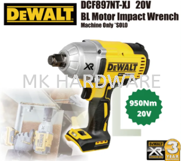 DeWALT CORDLESS IMPACT WRENCH 20V MAX BRUSHLESS 3/4" HIGH TORQUE IMPACT WRENCH (HOG RING) DCF897NT