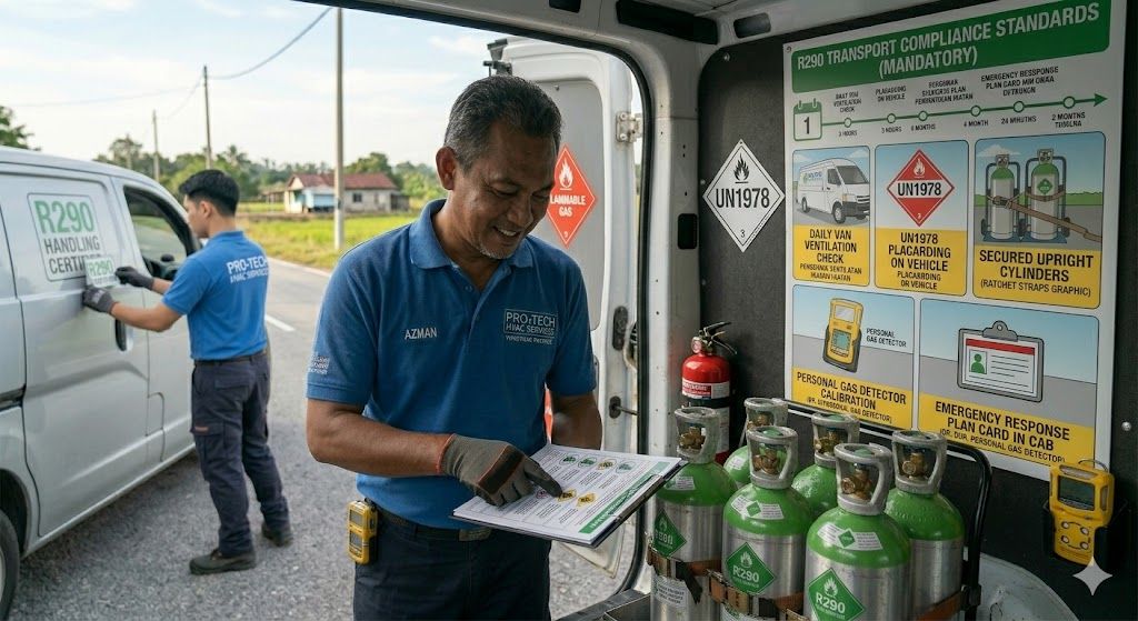 R290 transport compliance standards