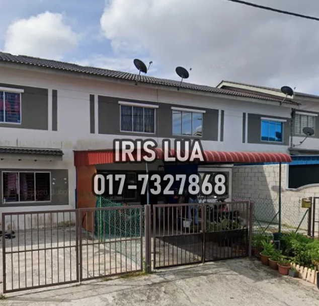 Taman Scientex@Pasir Gudang-Double Storey Terrace House Bank Lelong/Auction