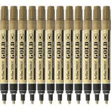 Artline Metalic Marker Gold