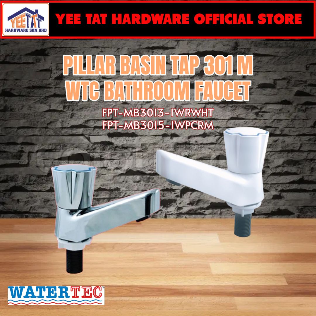 [ WATERTEC ] PILLAR BASIN TAP 301 M WTC BATHROOM FAUCET