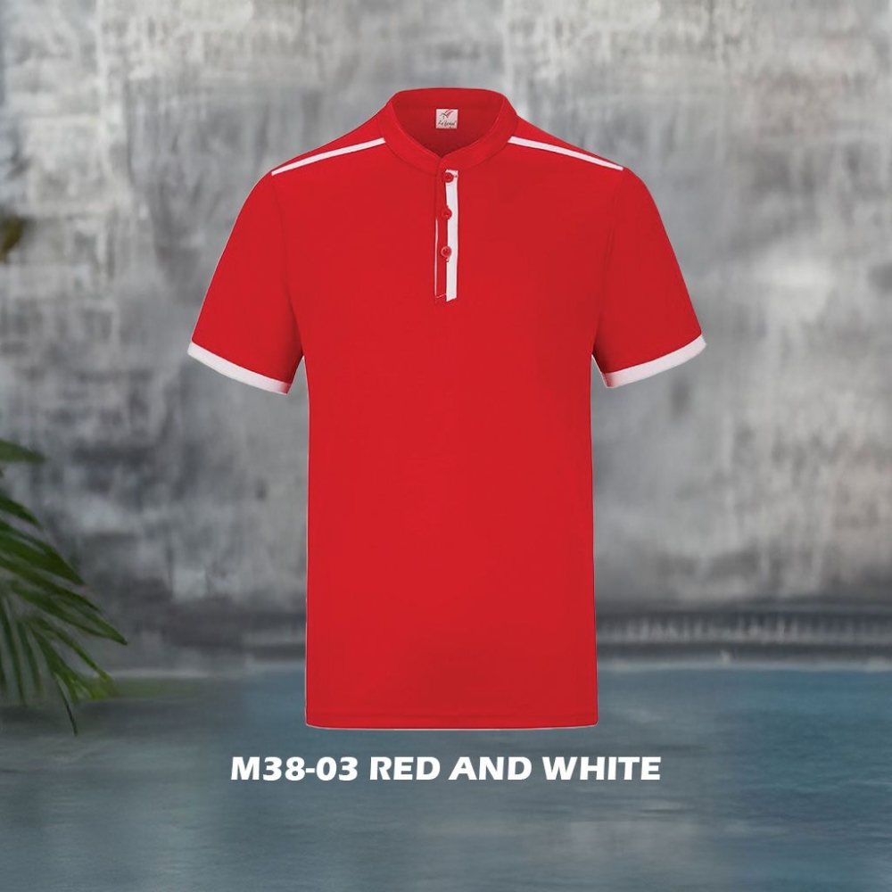 M38-03 Red and White