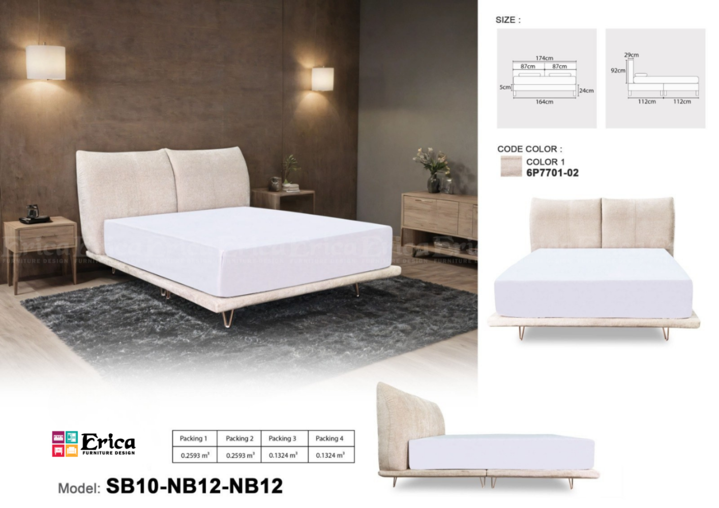 SB10-NB12-NB12 - DIVAN BED