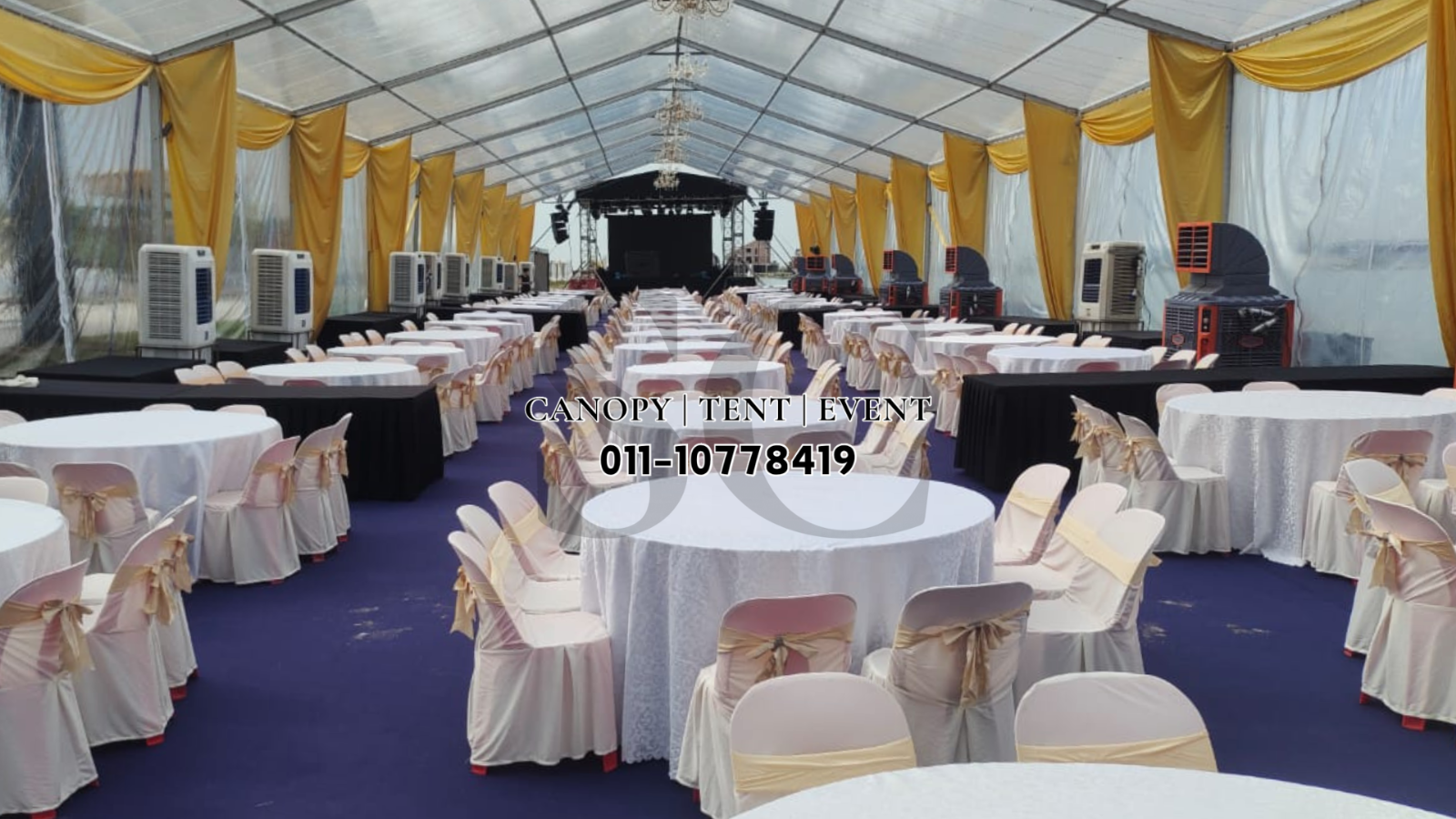 Full Cover Tables & Chairs