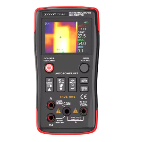 ZOYI ZT-R01 2in1 Thermal Imager AC/DC Current Voltage Multimeter IR Camera