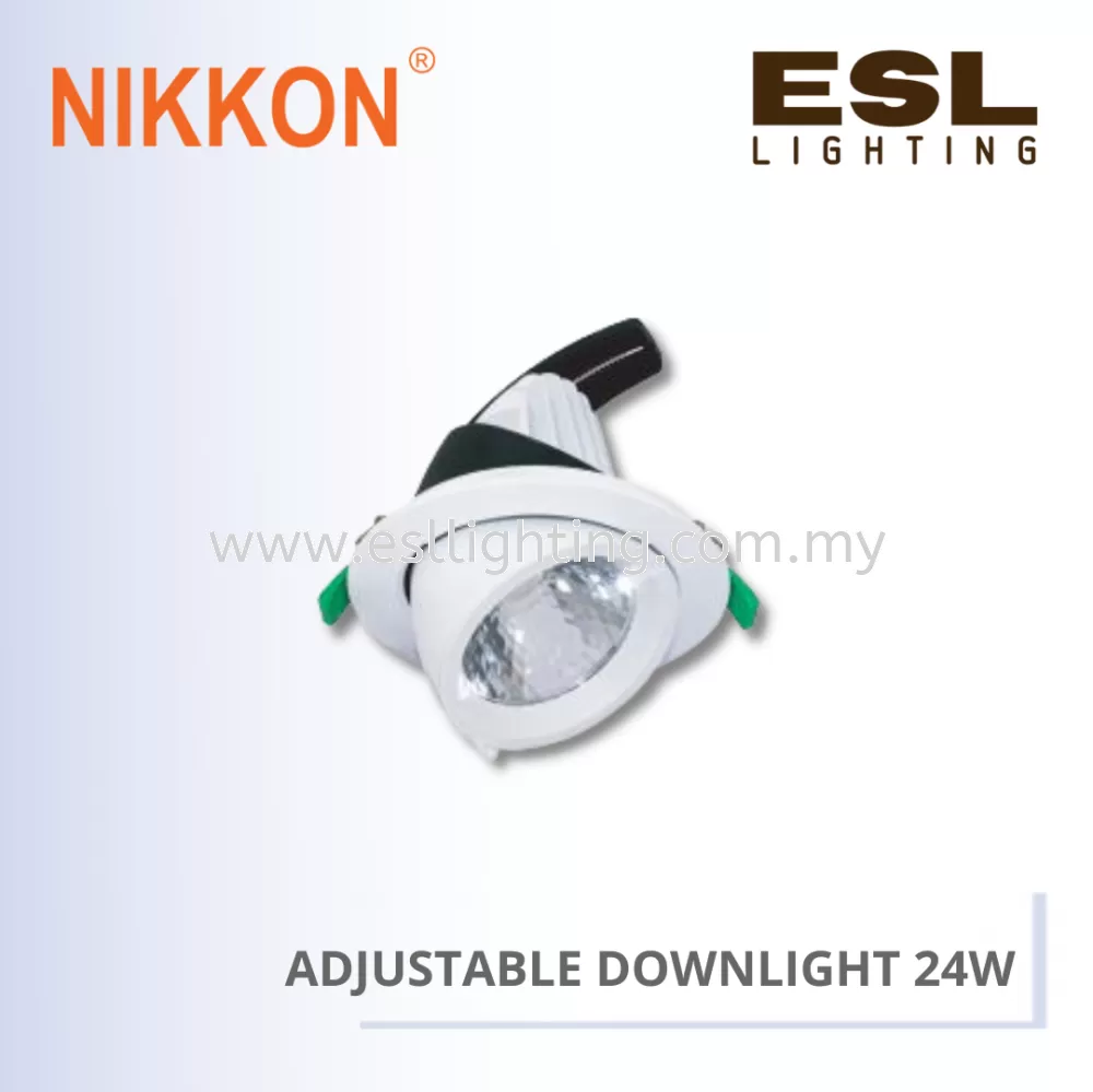 NIKKON Adjustable Downlight 24W - CANAL-R-62