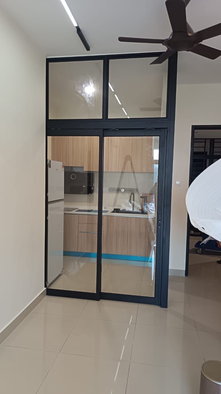 Aluminium Sliding Door At Trellis Residences Johor Bahru