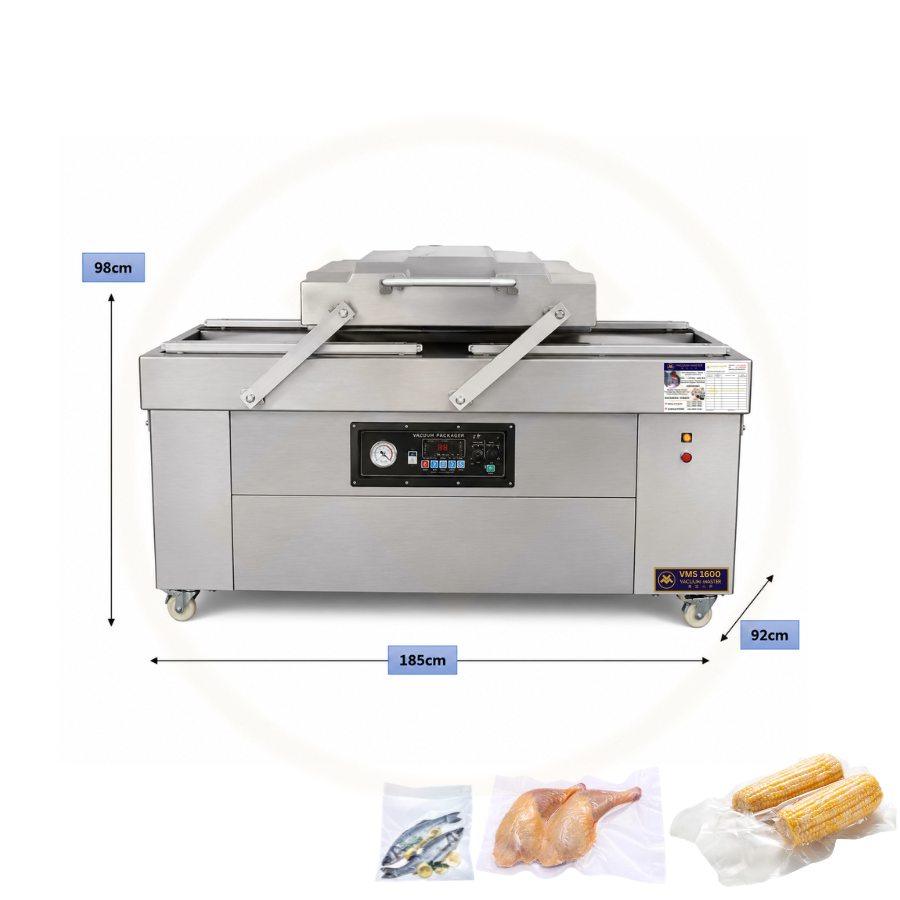 (VMS1600) Double Chamber Vacuum Pack Machine