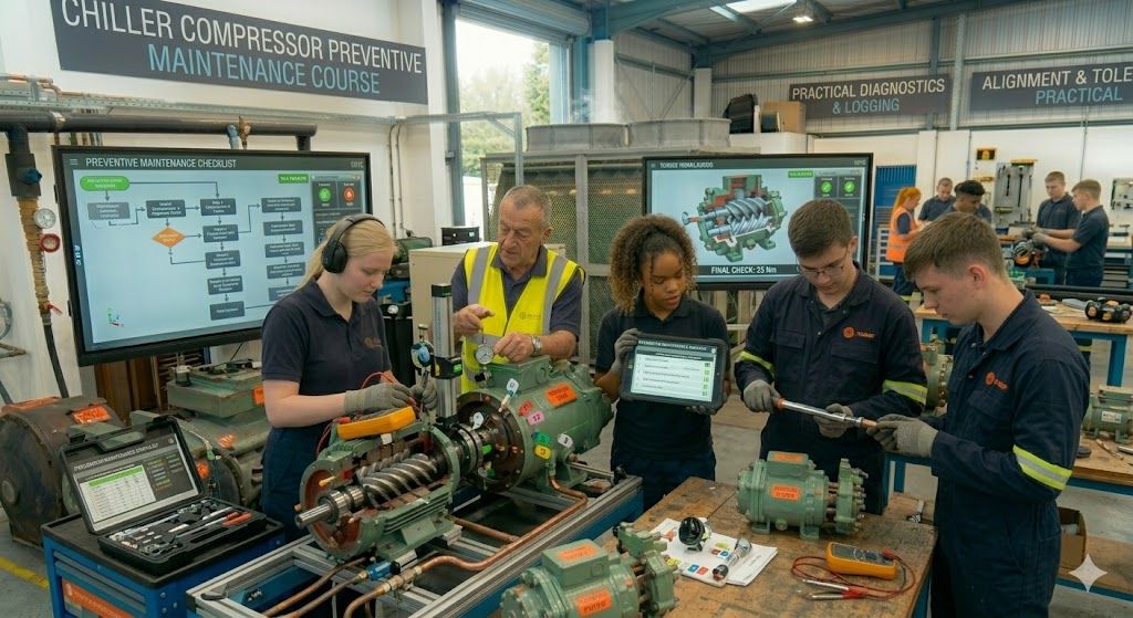Chiller compressor preventive maintenance course