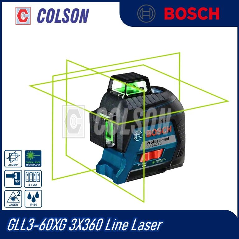 BOSCH GLL3-60XG 3X360 Line Laser