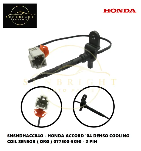 HONDA ACCORD '04 DENSO COOLING COIL SENSOR ( ORG ) 077500-5390 - 2 PIN