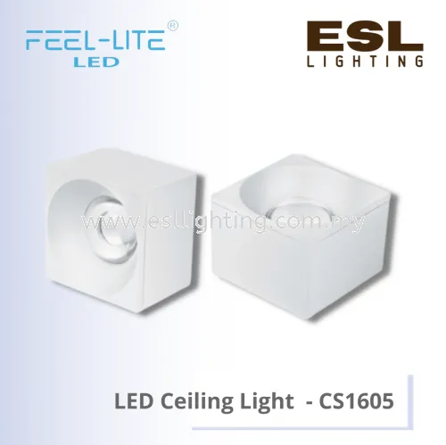 FEEL LITE LED CEILING LIGHT -  CS1605/7W-WH(BK) / CS1605/12W-WH(BK) 