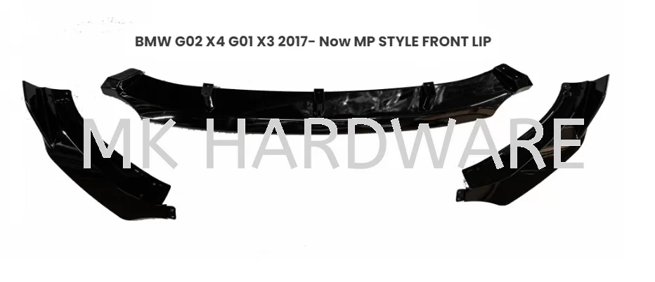 BMW G02 X4 G01 X3 2017- Now MP STYLE FRONT LIP