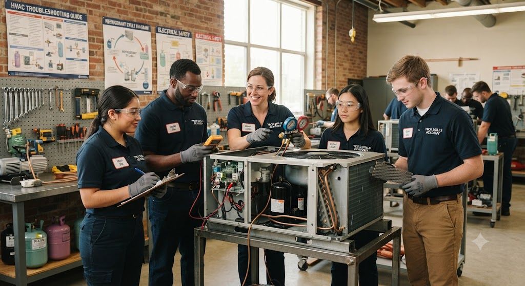 HVAC equipment maintenance training