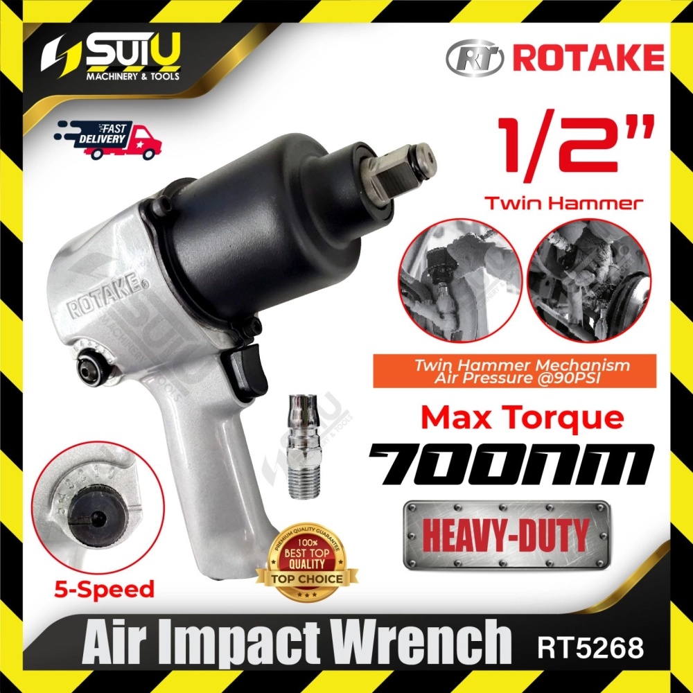 ROTAKE RT5268 / RT-5268 1/2" Air Impact Wrench