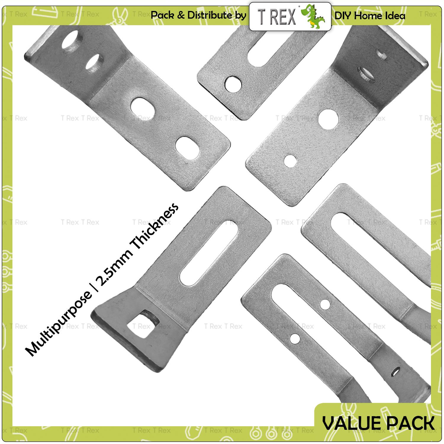 T Rex DIY VIVI Multi Functional Furniture L Angle Joint Connector Bracket