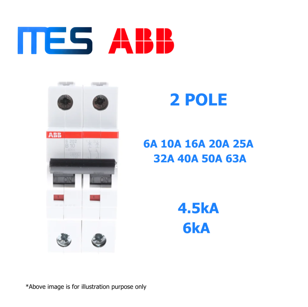 ABB 2 Pole MCB