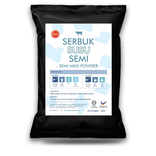 Braulio Semi Milk Powder - 1kg