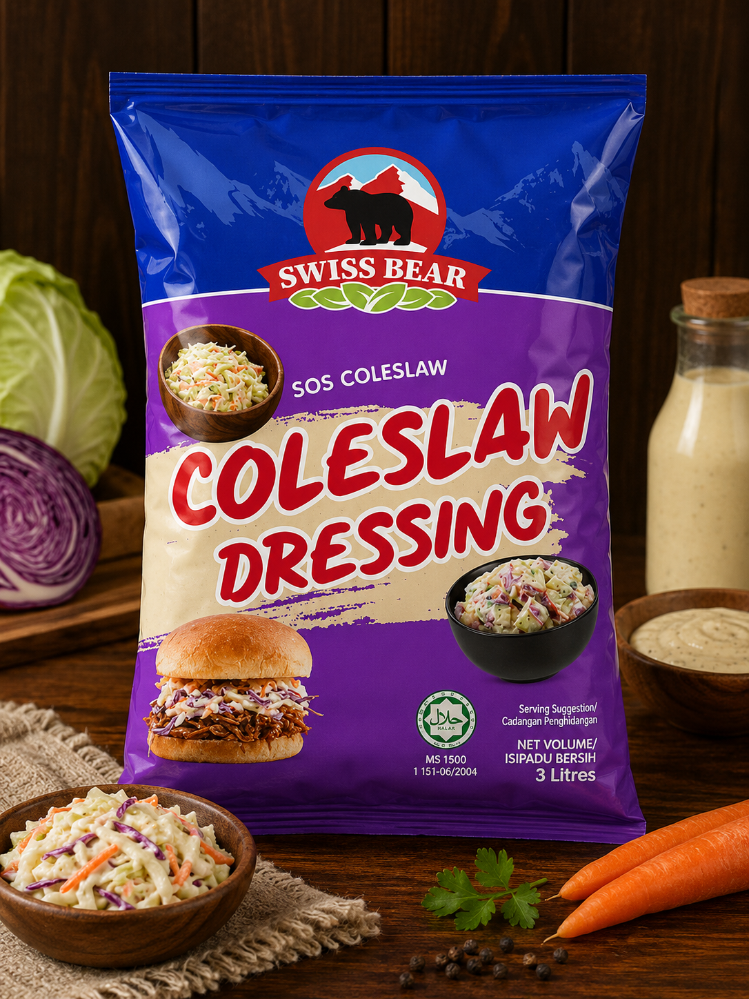 Swiss Bear Coleslaw dressing 3kg