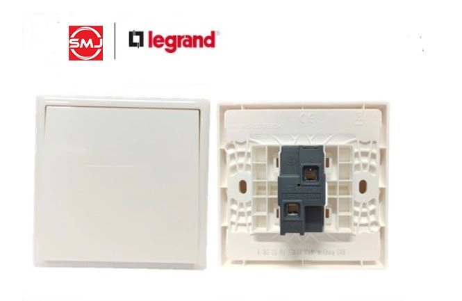 Legrand 618000MY Eloe 1 Gang 1 Way Switch