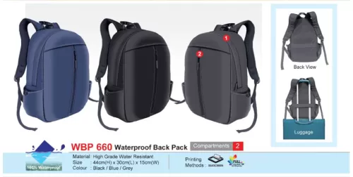 WBP660 Waterproof Back Pack 