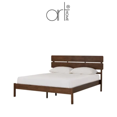 SEATTLE QUEEN DIVAN BED- WALNUT