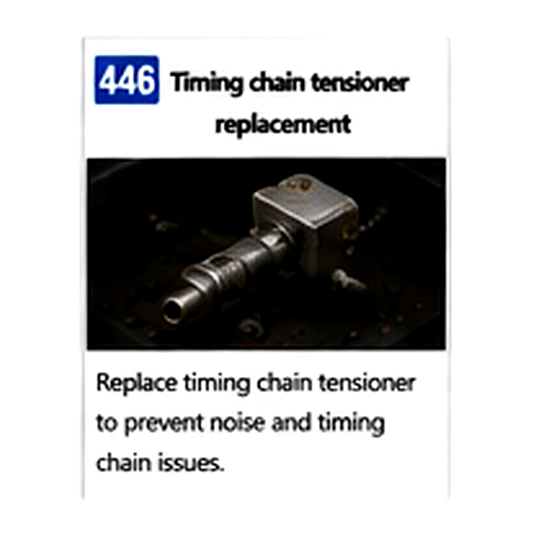 Timing Chain Tensioner Replacement