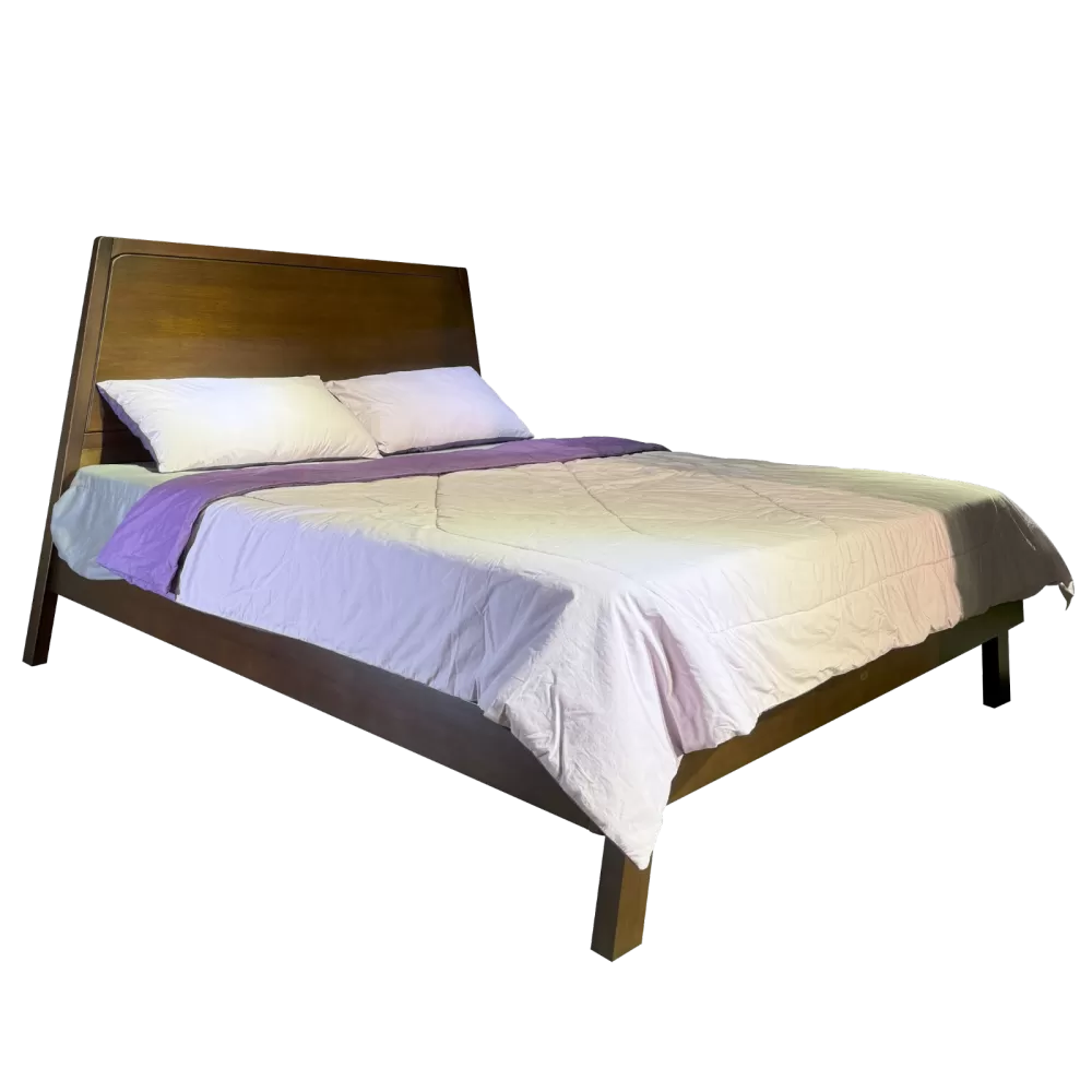 Jasmin Wooden King Bed Frame