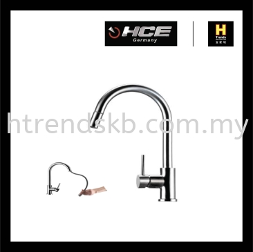 HCE Single Lever Sink Mixer with Pull Out Tap SFK824