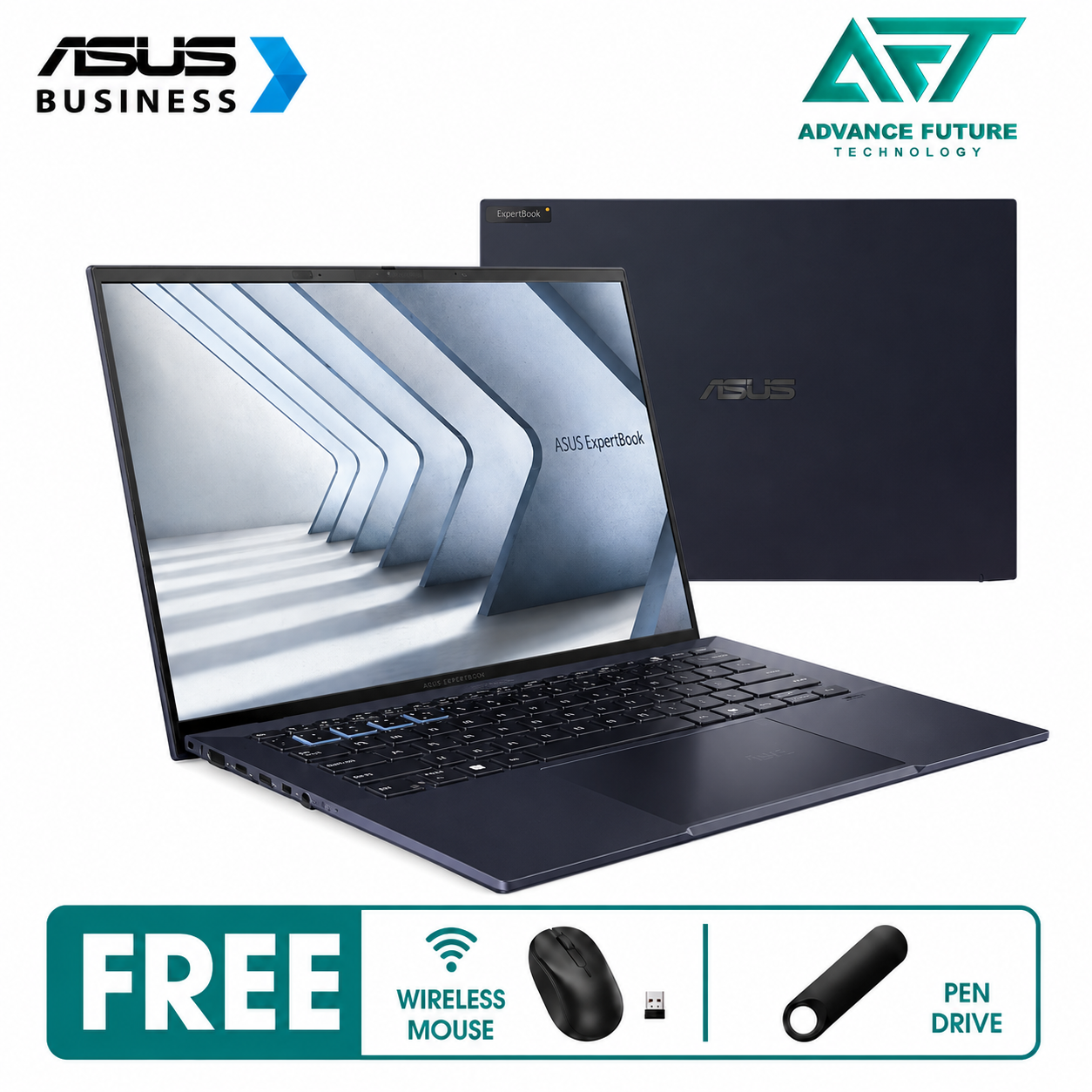 Asus ExpertBook B9 B9403CV-ARPP2106X 14" WQXGA+ OLED Business Laptop Star Black ( Intel Core 5 120U, 16GB, 512GB SSD, Intel, W11Pro )