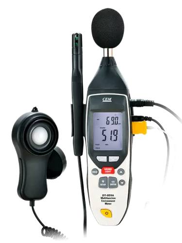 CEM 5 IN 1 Multifunctional Environment Meter DT-859B