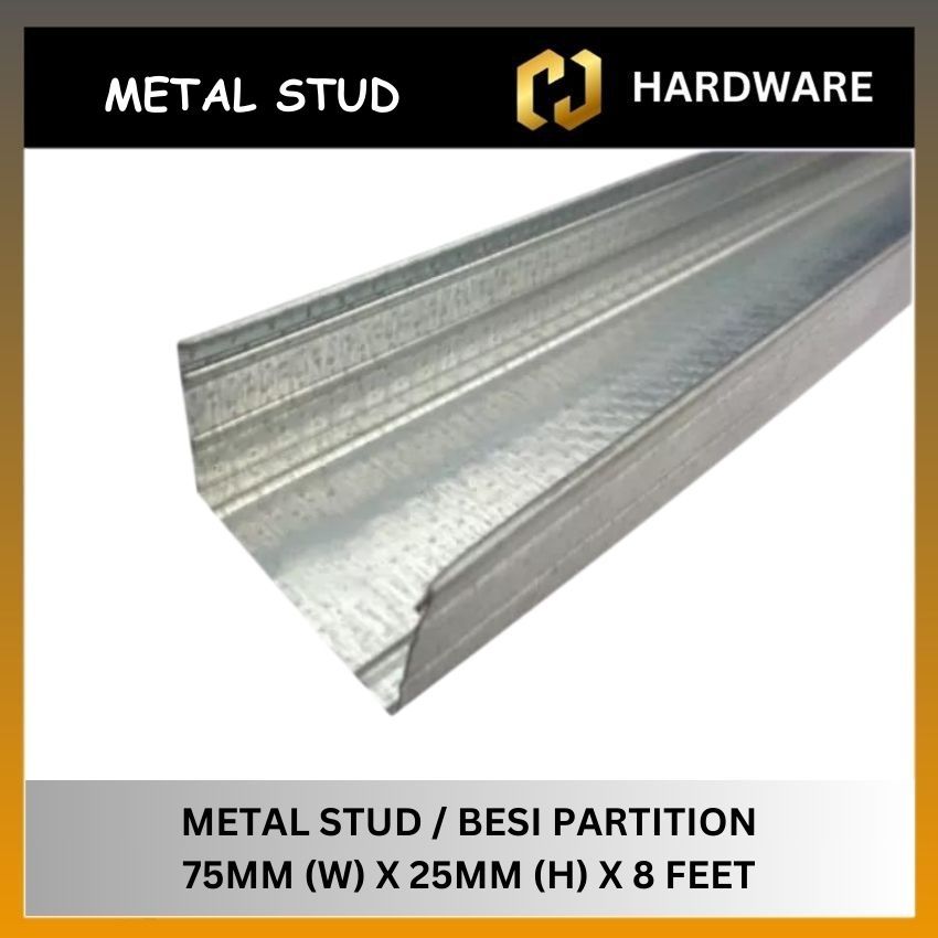 METAL STUD 75 MM