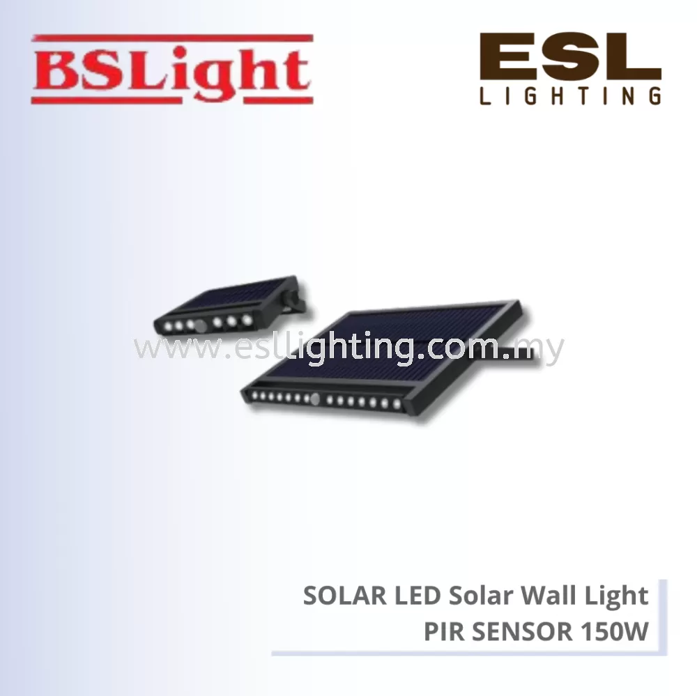 BSLIGHT LED Solar Wall Light - 150W - BSSLFL-150