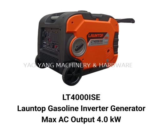 LT4000ISE Launtop Gasoline Inverter Generator Max AC Output 4.0 kW