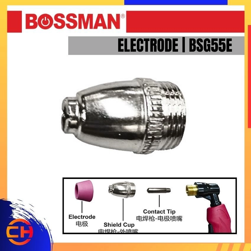 BOSSMAN PLASMA CUTTING TORCH SG55 BSG55E ELECTRODE 