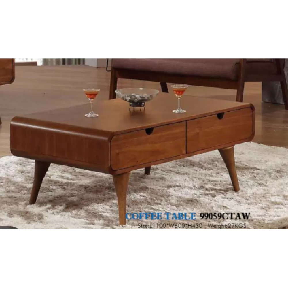 Nova Coffee Table (2 Drawer)