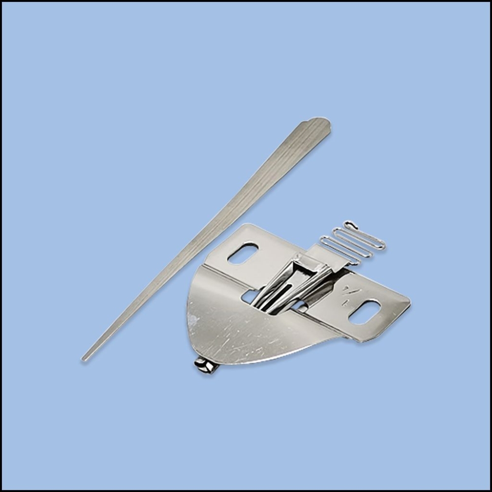 DOUBLE-NEEDLE SINGLE-FOLD DRAWER (FOR DOUBLE-NEEDLE LOCKSTITCH MACHINE) (FOLDER-XW001 1/4)